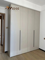 Armoire commode moderne personnalisée autoportante convertible en bois Meuble de chambre à coucher peu encombrant pour usage domestique