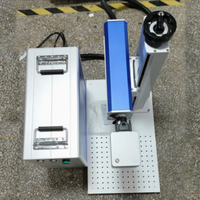 Machine de marquage laser à fibre tout-en-un 20W 30W pour bijoux, bagues, codes-barres, codes QR, acier inoxydable, aluminium