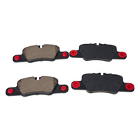 Nouvelles plaquettes de frein HM en céramique NAO semi-métalliques pour roue arrière D1417, système de freinage automobile, garantie 1 an, 100 % testées