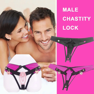 Arnés anticaída para jaula de castidad Sissy, bragas de castidad bloqueables para entrenamiento masculino, anillo para pene, cinturón para pene, juguete sexual para hombre - Product Image 6