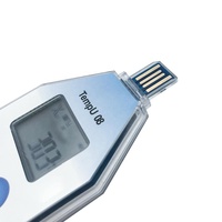 Registrador de Datos USB Impermeable IP65 TZONE para Logística de Cadena de Frío OEM ODM, Registrador de Temperatura USB