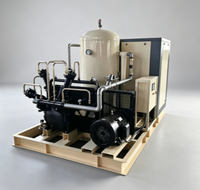 Compresseur d'air industriel à vis 67 kW avec réservoir intégré, pression de décharge 4,0 MPa, faible bruit, haute efficacité, booster