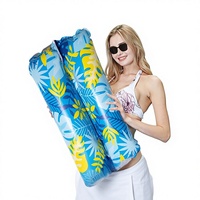 Fauteuil flottant gonflable en maille pour piscine, hamac aquatique, radeau de bain de soleil, transat d'extérieur – Vente en gros transfrontalière du fabricant