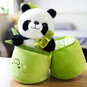 Haute Qualité Personnalisé <span class=keywords><strong>Géant</strong></span> Panda Point En Peluche Jouet Soulager L'anxiété Enfants Amical Super Doux En Peluche PP Coton Rempli De Vacances - Product Image 4