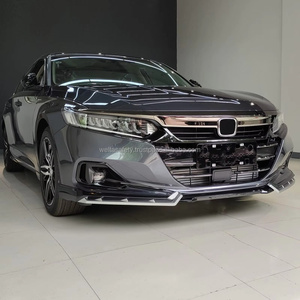 Welta Factory Look Front Spoiler Diffuser Body Kit Accessories 5‑Piece Front Bumper <b>Lip</b> <b>Splitter</b> for Honda Accord 10.5th 2022 - Product Image 6