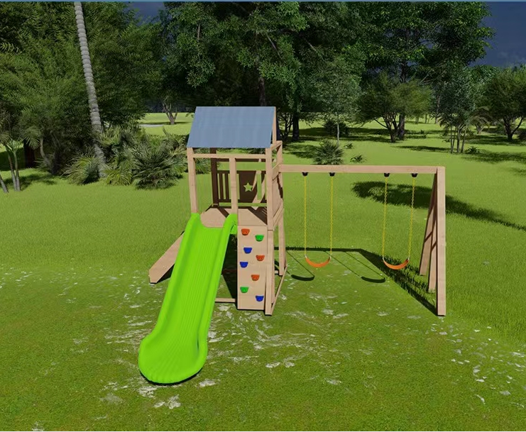 Детская игровая площадка Qiao на заказ, бесплатный образец, пластиковая игровая площадка для детского сада, оборудование для горки и качели
