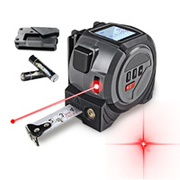 Outil de mesure laser professionnel de qualité industrielle 3-en-1 |   Télémètre laser 40M avec précision de 2,0 mm |   Distance/Volume/Aire
