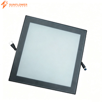 Meilleur prix pour dalles de sol LED modulaires interactives personnalisées 30x30cm en verre trempé avec éclairage RGB à induction pour salle de jeux