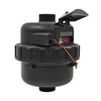 Compteur d'eau volumétrique intelligent LoRaWAN 4G DN15 à piston en plastique, débitmètre R160, anti-corrosion, haute précision, IP68