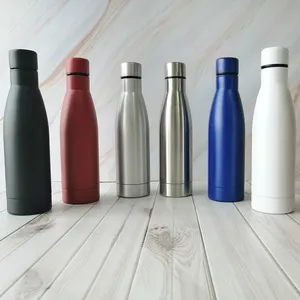 特殊设计500毫升水瓶金属水瓶真空绝缘不锈钢瓶
