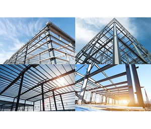 Bâtiments en structure métallique préfabriqués économiques avec conception personnalisée, abri en acier à prix d'usine, entrepôt préfabriqué en métal sur mesure - Product Image 2