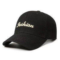 Gorra de Béisbol de 6 Paneles con Letra Bordada a Mano en PVC, Ajustable, Unisex, para las Cuatro Estaciones, Estilo Casual Urbano, para Estudiantes