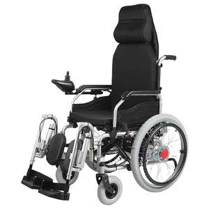 Silla de ruedas eléctrica portátil plegable ligera plegable compacta con <span class=keywords><strong>ayuda</strong></span> de movilidad - Product Image 1