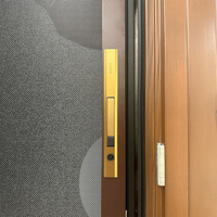 Fenêtres et portes en bois revêtues d'aluminium avec verre trempé fixe vertical moderne haute performance Huasin pour le marché du Canada et des États-Unis