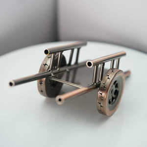 Gabinete de vino para sala de estar, decoraciones pequeñas, muebles para el hogar, artesanías creativas de hierro - Product Image 5