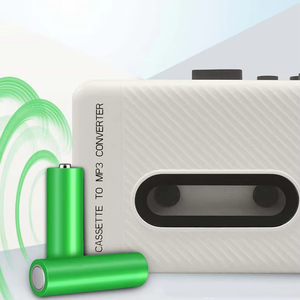 Convertisseur de cassette en MP3 portable en gros avec prise en charge de la clé USB pour la numérisation des anciennes bandes, idéal pour la maison, le bureau, cadeau, logo personnalisé - Product Image 5