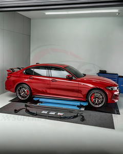 Jupes latérales en fibre <span class=keywords><strong>de</strong></span> carbone véritable style MP pour <span class=keywords><strong>BMW</strong></span> Série 5 G30 G38 F90 M5 (2017-2023) – Kit carrosserie <span class=keywords><strong>de</strong></span> mise à niveau avec séparateur <span class=keywords><strong>de</strong></span> pare-chocs latéral - Product Image 6