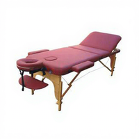 Meilleurs équipements de salon de beauté Camillas De Masajes Caragem Malaisie Sexe Table de lit de massage thaïlandais en bois à vendre