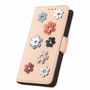 เคสหนังมีกระเป๋าเงินลายดอกไม้3D สำหรับ iPhone 11/12/13/14 /16 promax/ 15เคสใส่บัตรเครดิต S24สำหรับ Galaxy S23FE - Product Image 4