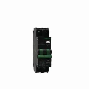 Serie SA negro 2P RCBO AC230V 4.5KA Capacidad de ruptura 63A Disyuntor en miniatura