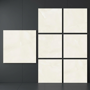 กระเบื้องพอร์ซเลนเคลือบเงา Pietra Bianco ขนาด 800x800 มม. สีเทาอ่อน ลายหินธรรมชาติ - Product Image 3