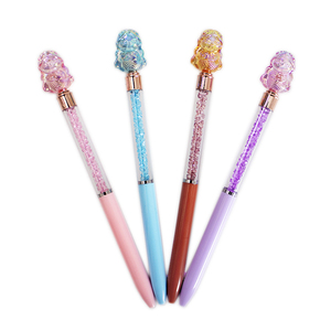 O & Q Khuyến Mại Sang Trọng Nhựa Long Lanh Bút Phim Hoạt Hình Nàng Tiên Cá Ưa Thích Bóng Bút 0.7Mm Màu Xanh Biểu Tượng Tùy Chỉnh Văn Phòng & Trường Văn Phòng Phẩm - Product Image 1