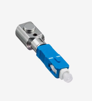 Adaptateur de fibre optique SC LC carré/rond, adaptateur de fibre optique monomode/multimode pour testeur de puissance de fibre optique