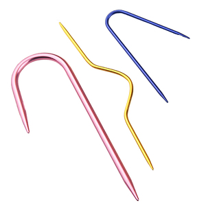 <span class=keywords><strong>Aiguilles</strong></span> <span class=keywords><strong>à</strong></span> torsion en plastique légères - Outils de couture idéaux pour les projets d'artisanat des débutants, faciles <span class=keywords><strong>à</strong></span> manipuler et sûres - Product Image 4