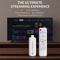 H96 Max M20 TV Stick Android14 Amlogic S905L3 Quad Core 2 Go 16 Go de stockage Lecteur vidéo Dongle TV 4K HD Cinéma à domicile