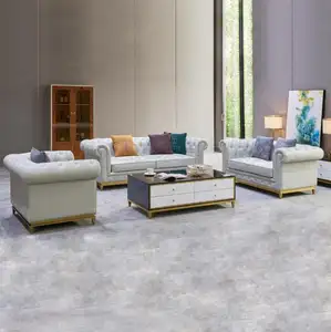 Modern Luxury Fabric Sofa Living Room Sofa Combination Extended Sofa Set Of 1+2+3