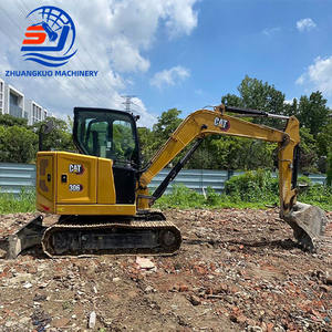 Excavadora Hidráulica Usada Caterpillar CAT 306 de 6 Toneladas, Miniexcavadora de Segunda Mano CAT 306 E con Pintura Original y Bien Mantenida - Product Image 2