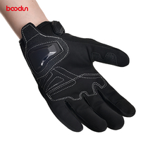 Gants de Moto en Cuir Personnalisés, Compatibles Écran Tactile, Respirants, Protection Carbone Rigide, Anti-choc, pour la Course