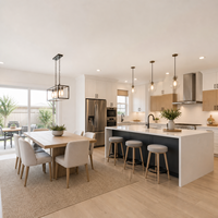 Villas préfabriquées de luxe pour la construction de communautés de vacances - Plan de construction
