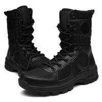 Bottes de combat montantes d'hiver pour hommes et femmes, imperméables, tactiques, pour le désert, le travail, la moto, la chasse, la randonnée, avec semelle intérieure en EVA, été