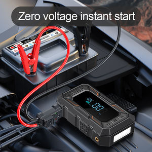 Démarreur de voiture 4-en-1 avec compresseur d'air intelligent 14,8 V, booster de batterie portable pour voiture, charge rapide QC3.0, batterie externe d'urgence - Product Image 5