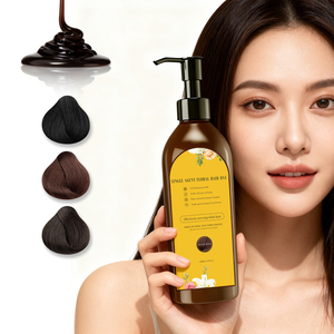 Shampoo Profissional Sem Peróxido de Hidrogênio, Corante para Cabelo Floral Preto e Marrom Escuro, Fabricante OEM/ODM de Guangzhou - Product Image 3