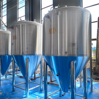 Unitanks de pression coniques d'acier inoxydable de fermenteur de bière de 2000L 3000L