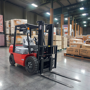 מלגזה הידראולית Hot Selling Handavos עם תורן תלת-שלבי, 3 טון, מנוע דיזל יפני, דגם Q-CPCD30, גובה הרמה מקסימלי 3000 מ\\\"מ - Product Image 1