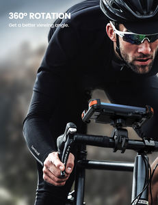 Soporte para Teléfono de Bicicleta Lamicall BP07 con Textura Metálica Premium, Soporte Móvil Estable para Motocicleta, Accesorio para Hombre, Regalo para el Día del Padre - Product Image 2