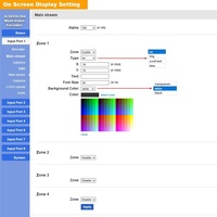 Encodeur vidéo de diffusion en direct H.265 H.264 vers IP Matériel de diffusion IPTV vers RTSP RTMP UDP RTP M3U8 HLS SRT