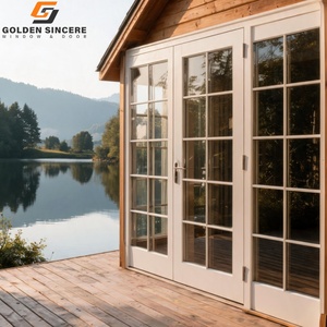 Porte en verre et aluminium au design moderne GS pour entrée extérieure de villa avec cadre en aluminium - Product Image 3
