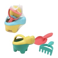 Ensemble de jouets de sable de plage pour enfants avec pelle Kit d'outils arrosoir et accessoires amusants pour les jeux de plein air Kit de jeu de plage d'été parfait