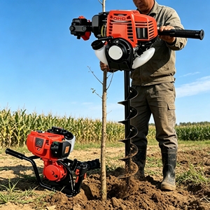 L&P Promotion <span class=keywords><strong>Tarière</strong></span> thermique pour le forage de poteaux de clôture agricole et la plantation d'arbres - Product Image 4