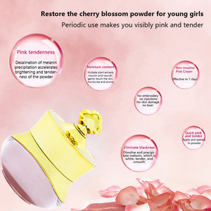 Crema Blanqueadora Íntima Vaginal Orgánica y Ecológica de Marca Privada, Crema Rosa para Blanquear los Pezones y la Zona Íntima para la Salud Ginecológica Femenina - Product Image 3