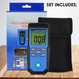 Nuevo Diseño, Medidor de Campo Electromagnético Digital Profesional de Primera Calidad, Dosímetro de un Solo Eje, Detector de Radiación EMF ELF para el Hogar - Product Image 3