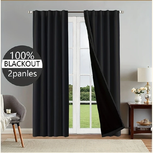 <span class=keywords><strong>Tende</strong></span> Oscuranti Termoisolanti Nere DaiRui per Camera <span class=keywords><strong>da</strong></span> Letto e Soggiorno, Riduzione del Rumore, Risparmio Energetico - Product Image 1