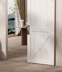Poignée de porte coulissante moderne avec design intégré pour serrure de porte, installation facile - Product Image 2