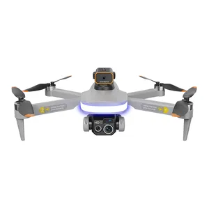 Drone professionnel P14max avec moteur sans balais, double caméra SD 480P, hélicoptère RC, jouet cadeau pour enfants - Product Image 2