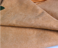 Großhandel günstigen Preis Polyester Wildleder Stoff hoch dichte Leder Polsters toff Sofa verwenden Mikro faser dehnbaren Wildleder Stoff