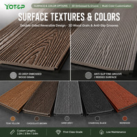 Planches de terrasse en WPC antidérapantes et imperméables, sol composite pour piscine, décoration extérieure de villa